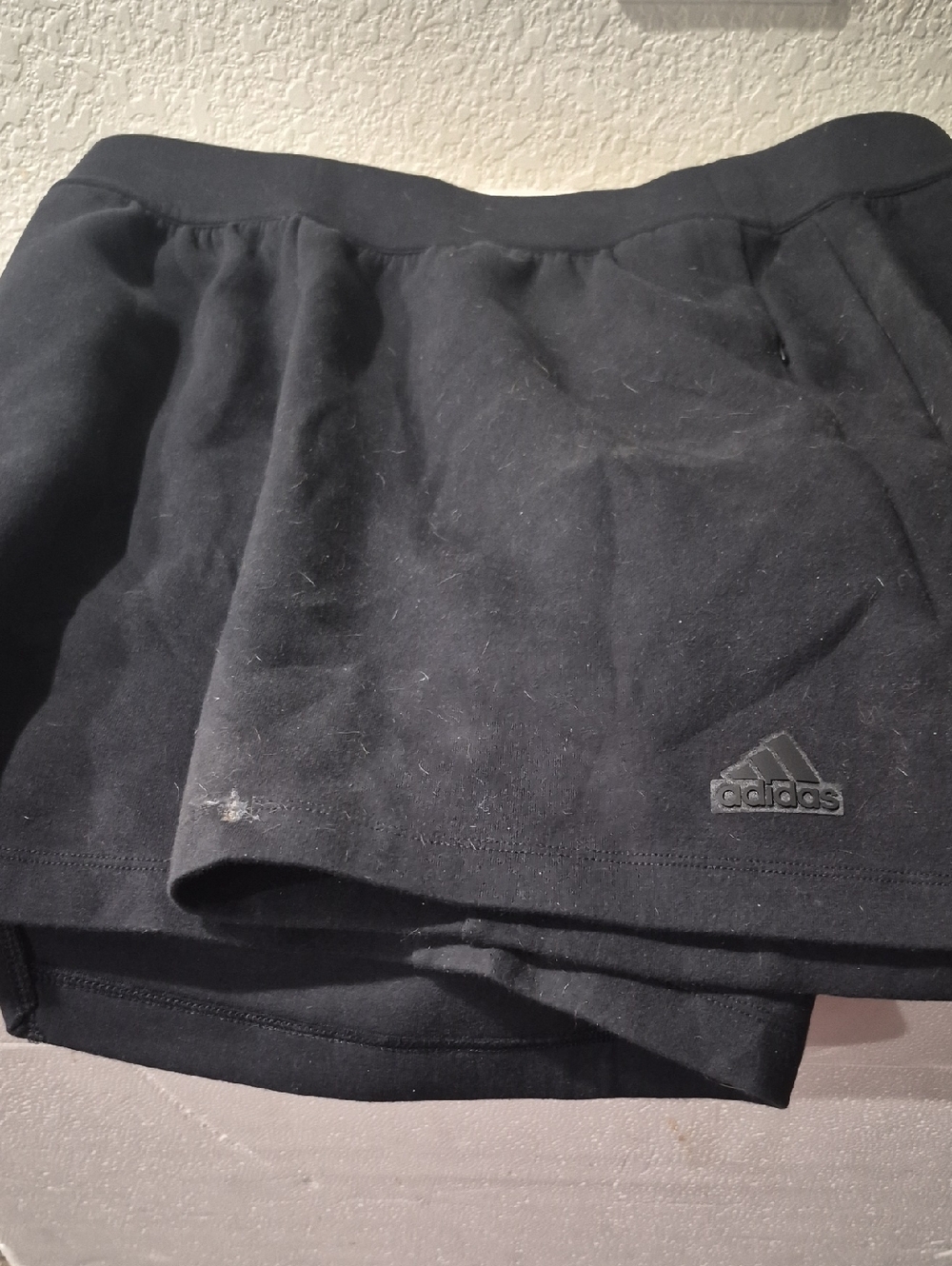 adidas Black Athletic Skirt with Logo